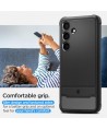 Spigen Rugged Armor Case for Samsung Galaxy S24 - Matte Black