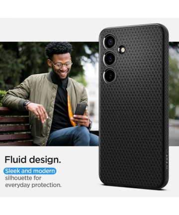 Spigen Liquid Air Case for Samsung Galaxy S24 - Matte Black