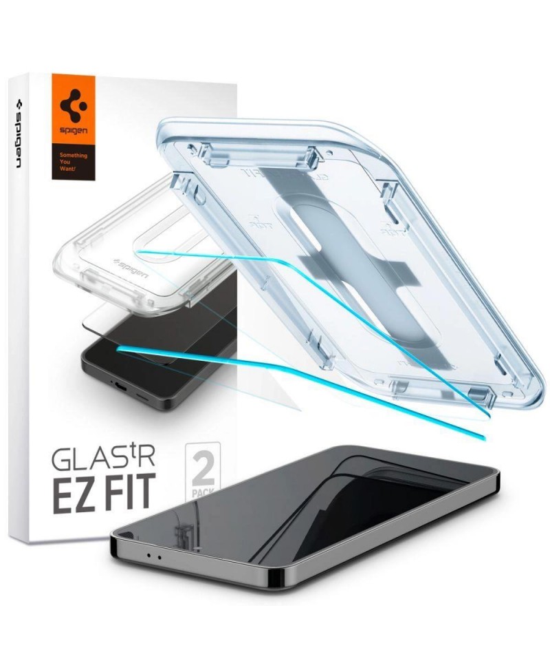 Spigen Glas.tR EZ Fit tempered glass for Samsung Galaxy S24 - 2 pcs.