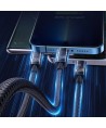 Joyroom 3in1 USB cable - USB Type C / Lightning / micro USB 3.5 A 1.2m black (S-1T3015A5)