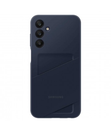 Samsung Card Slot Case EF-OA156TBEGWW with card slot for Samsung Galaxy A15 / A15 5G - black and blue