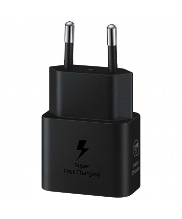 Samsung EP-T2510NBEGEU 25W SFC USB-C GaN wall charger - black