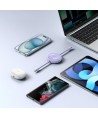 Baseus Free2Draw Mini USB-C - USB-C retractable cable 100W 1m - purple