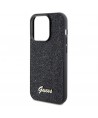 Guess Disco Metal Script case for iPhone 14 Pro Max - black