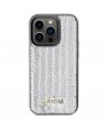 Guess Sequin Script Metal case for iPhone 14 Pro Max - silver