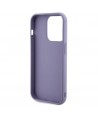 Guess Sequin Script Metal case for iPhone 14 Pro Max - purple