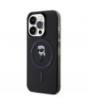 Karl Lagerfeld IML Ikonik MagSafe case for iPhone 15 Pro - black