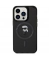 Karl Lagerfeld IML Ikonik MagSafe case for iPhone 15 Pro - black