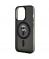 Karl Lagerfeld IML Ikonik MagSafe case for iPhone 15 Pro - black