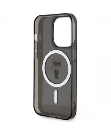 Karl Lagerfeld IML Ikonik MagSafe case for iPhone 15 Pro - black