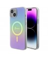 Guess GUHMP15SHITSU iPhone 15 6.1" purple/purple hardcase IML Iridescent MagSafe
