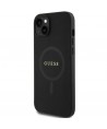 Guess GUHMP15MPSAHMCK iPhone 15 Plus 6.7" black/black hardcase Saffiano MagSafe