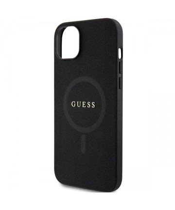 Guess GUHMP15MPSAHMCK iPhone 15 Plus 6.7" black/black hardcase Saffiano MagSafe