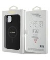 Guess GUHMP15MPSAHMCK iPhone 15 Plus 6.7" black/black hardcase Saffiano MagSafe