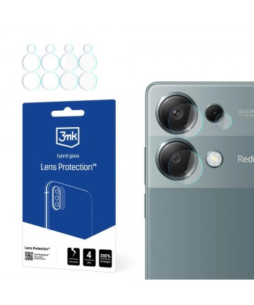 3mk Lens Protection™ hybrid camera glass for Redmi Note 13 Pro 4G