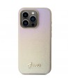 Guess GUHCP15XPSAIRSD iPhone 15 Pro Max 6.7" gold/gold hardcase Saffiano Iridescent Script