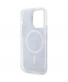 Guess IML 4G MagSafe case for iPhone 15 Pro - blue