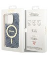 Guess IML 4G MagSafe case for iPhone 15 Pro - blue