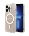 Guess IML 4G MagSafe case for iPhone 15 Pro - pink