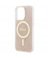 Guess IML 4G MagSafe case for iPhone 15 Pro - pink