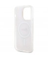 Guess IML 4G MagSafe case for iPhone 15 Pro - pink