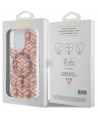 Guess IML GCube MagSafe case for iPhone 15 Pro - pink