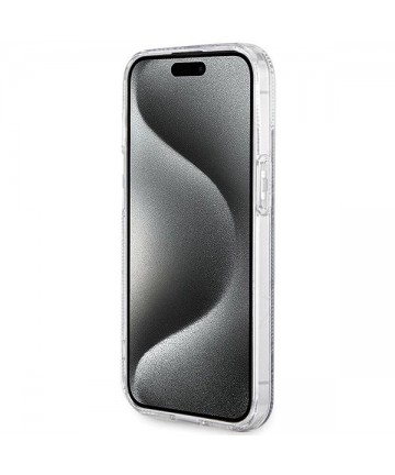 Guess IML GCube MagSafe case for iPhone 15 Plus / 14 Plus - black