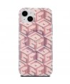 Guess IML GCube MagSafe case for iPhone 15 Plus / 14 Plus - pink