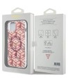 Guess IML GCube MagSafe case for iPhone 15 Plus / 14 Plus - pink