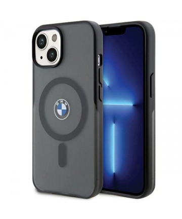 BMW IML Signature MagSafe case for iPhone 15 Plus / 14 Plus - black