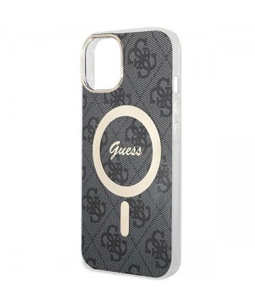 Guess 4G MagSafe case for iPhone 15 Plus / 14 Plus - black