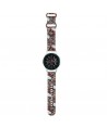 Hello Kitty Silicone Tags Graffiti strap universal 22mm - pink