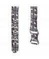 Hello Kitty Silicone Heads & Stripes universal 20mm - black