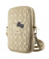 Hello Kitty Quilted Bows Strap bag - gold