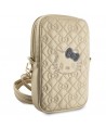 Hello Kitty Quilted Bows Strap bag - gold