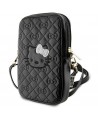 Hello Kitty Quilted Bows Strap bag - black