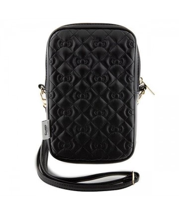 Hello Kitty Quilted Bows Strap bag - black