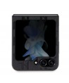 Karl Lagerfeld Saffiano Monogram Choupette Pin case for Samsung Galaxy Z Flip 5 - black