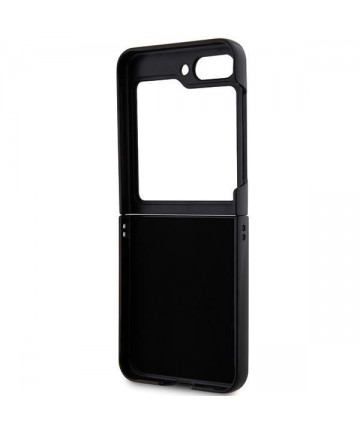 Karl Lagerfeld Saffiano Monogram Choupette Pin case for Samsung Galaxy Z Flip 5 - black