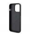 Guess 4G Triangle Metal Logo case for iPhone 14 Pro - black
