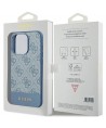 Guess 4G Stripe Collection case for iPhone 15 Pro - blue