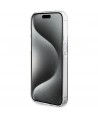 Guess IML 4G Gold Stripe case for iPhone 15 Pro - black