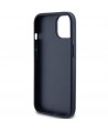 Guess 4G Triangle Metal Logo case for iPhone 15 Plus / 14 Plus - blue
