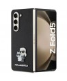 Karl Lagerfeld Saffiano Karl&Choupette Pin case for Samsung Galaxy Z Fold 5 - black