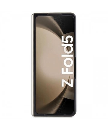 Karl Lagerfeld Saffiano Karl&Choupette Pin case for Samsung Galaxy Z Fold 5 - black