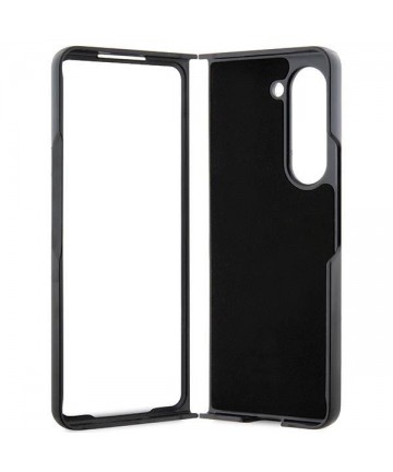 Karl Lagerfeld Saffiano Karl&Choupette Pin case for Samsung Galaxy Z Fold 5 - black
