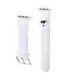Karl Lagerfeld 3D Rubber Choupette Head Strap for Apple Watch 42/44/45/49mm - White