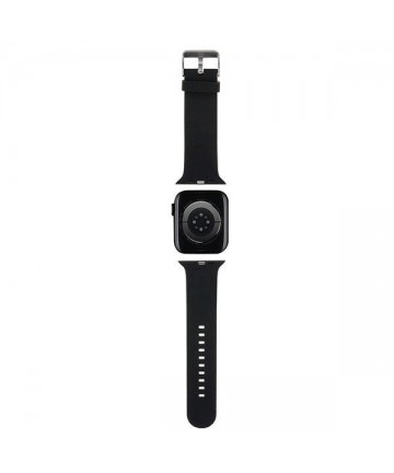 Karl Lagerfeld 3D Rubber Choupette Head Strap for Apple Watch 42/44/45/49mm - Black