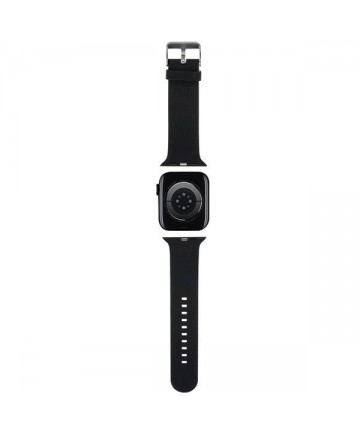 Karl Lagerfeld 3D Rubber Karl&Choupette Heads strap for Apple Watch 42/44/45/49mm - black
