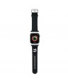 Karl Lagerfeld 3D Rubber Choupette Heads Strap for Apple Watch 38/40/41mm - Black